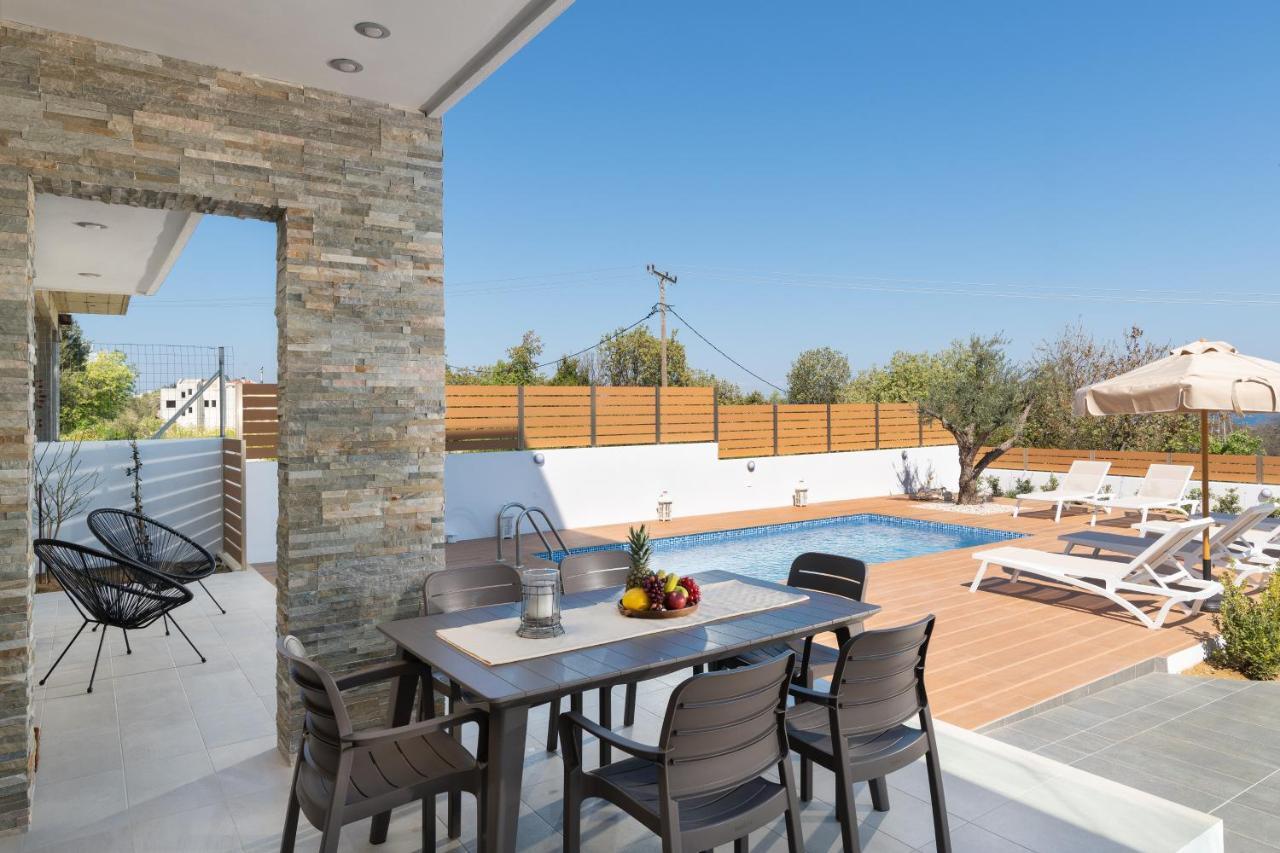Terpsis Pool Villa Asgourou Luaran gambar